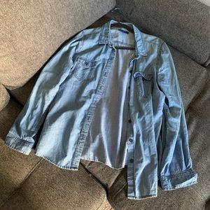 Blue Jean shacket